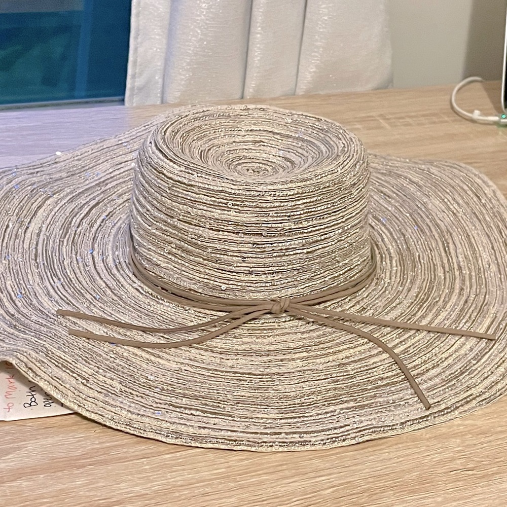 Sequined Beach Hat